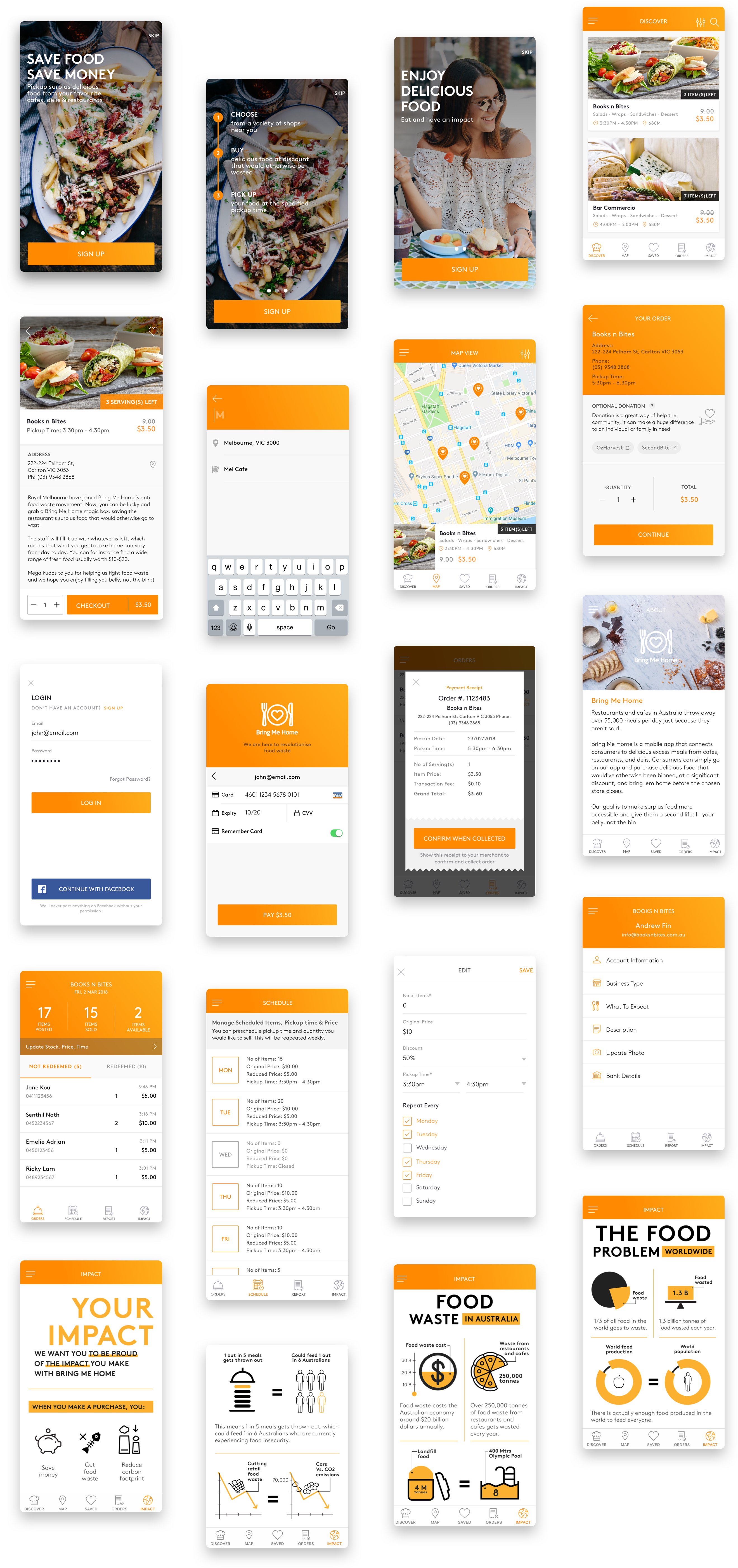 BMH App UX UI Design