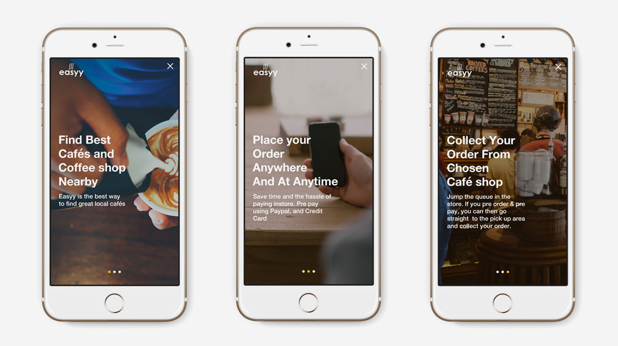 Easyy Mobile App UI Design