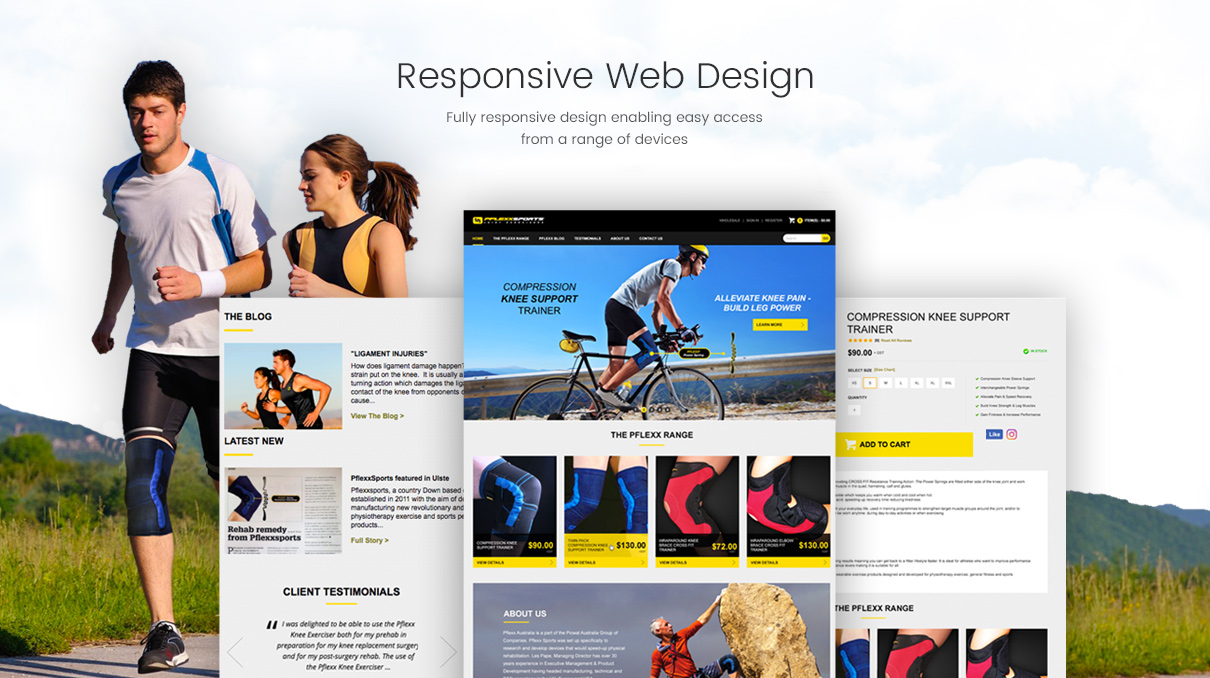 Pflexx - Responsive Web Design