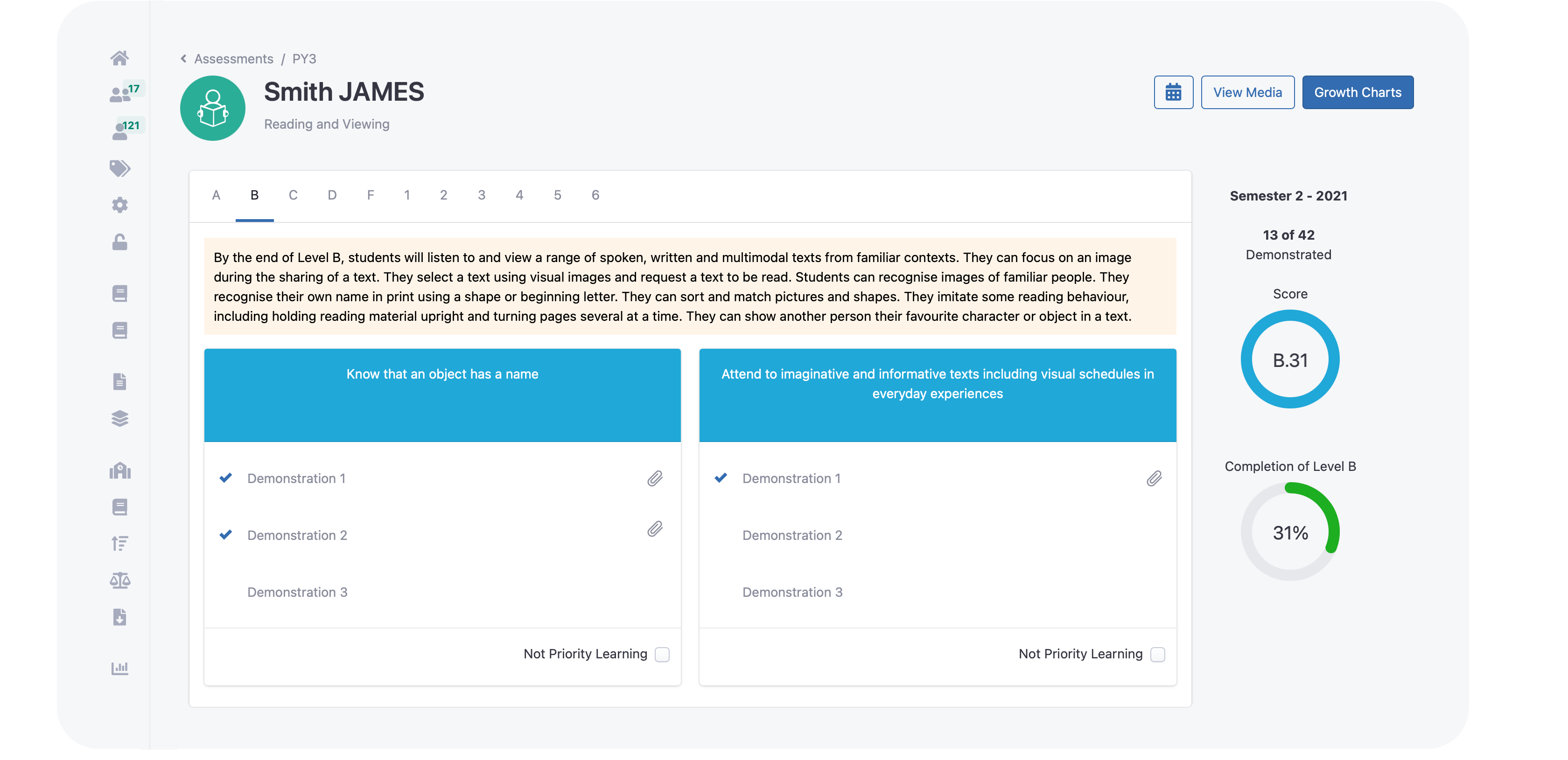 Student Assessment Management - CLT