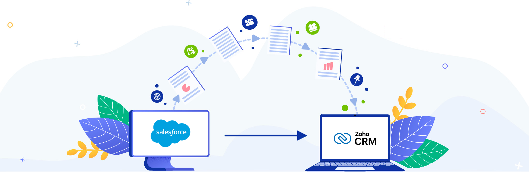 Salesforce Zoho CRM Migration